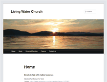 Tablet Screenshot of livingwaterclarkfork.org